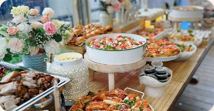 PHO HOME real catering setup 1