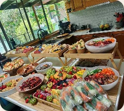 PHO HOME real catering setup 4
