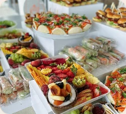 PHO HOME real catering setup 5