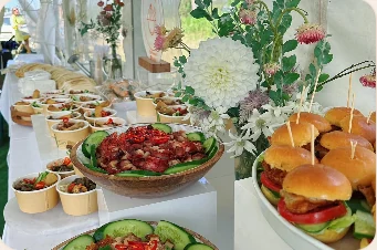 PHO HOME real catering setup 9